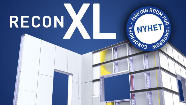 Recon XL - ett komplett fasadsystem för utvändig isolering